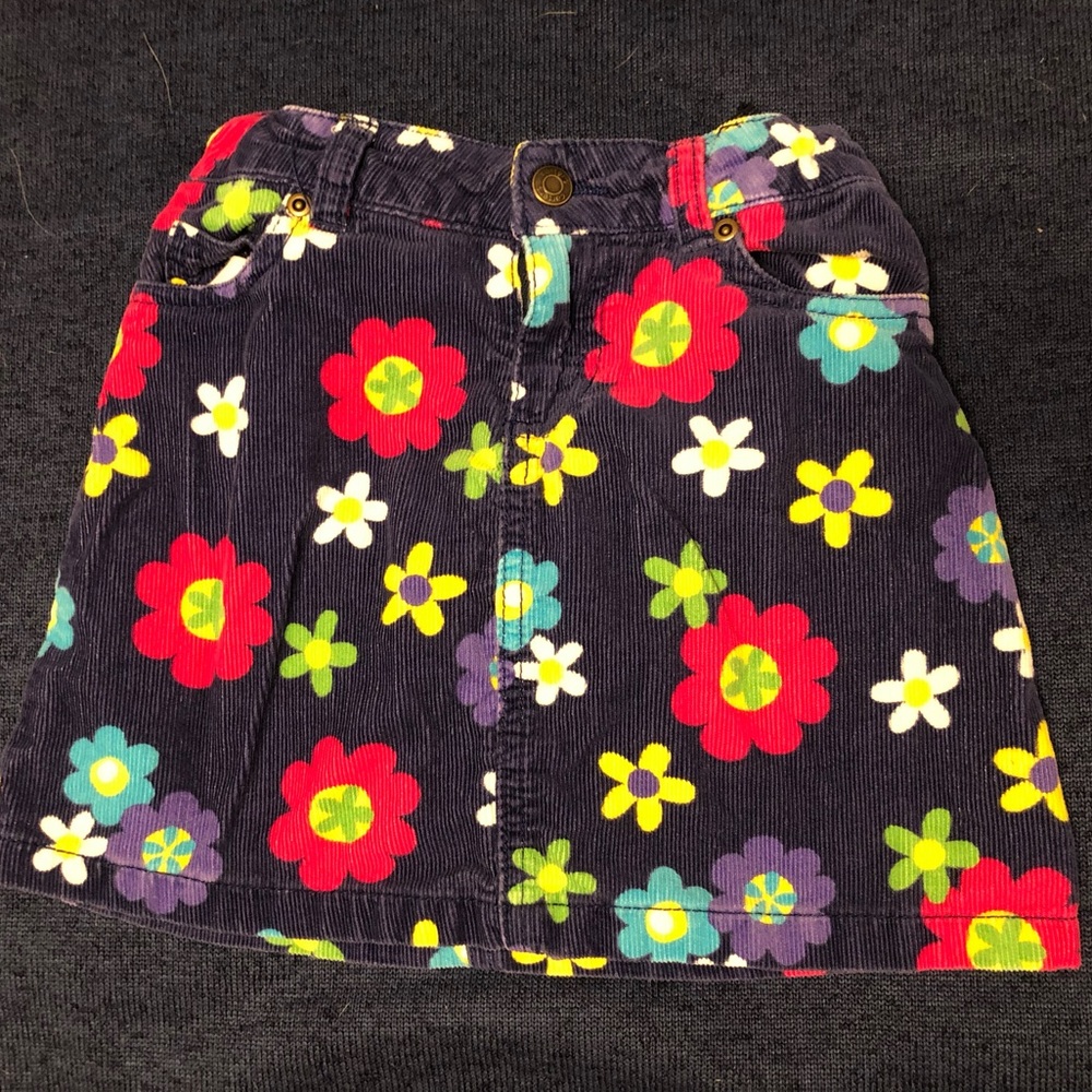 Carter’s Floral Corduroy Skirt